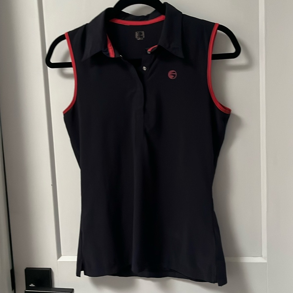 Oxylane light weight Sleeveless Polo Golf Shirt